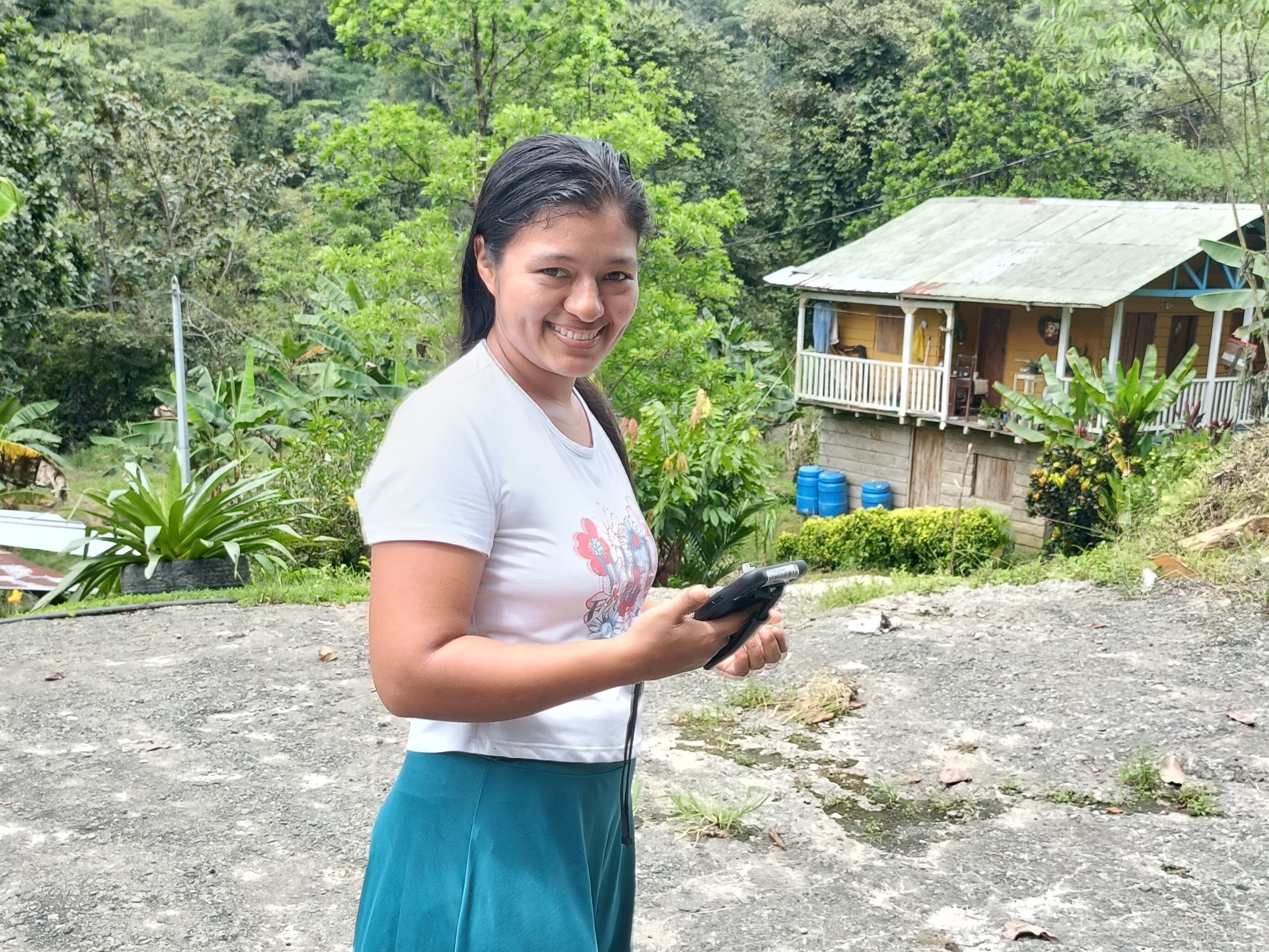 Yurani David Berrío, emprendedora.