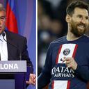 Laporta sueña con el regreso de Messi al Barcelona