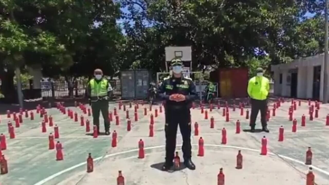 En total son 428 litros tipo whisky.