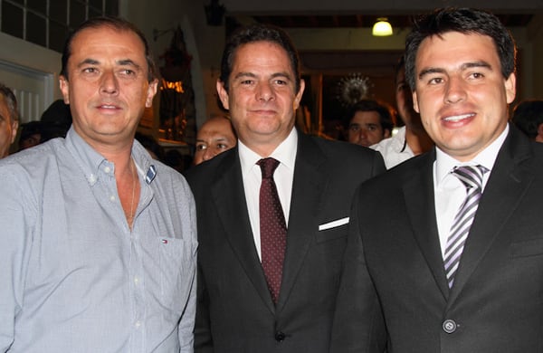 Juan Carlos Gómez, Germán Vargas Lleras y Jorge Eduardo Rojas.