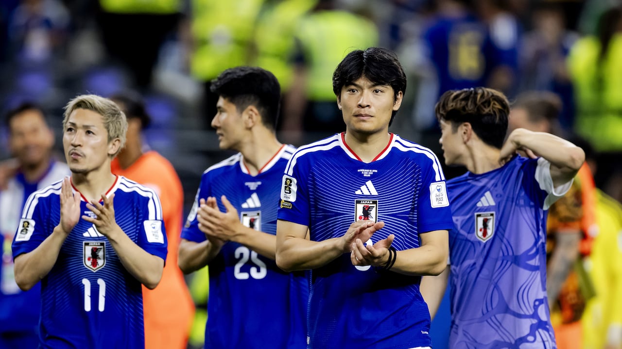 Japón tras el partido ante Países Bajos.