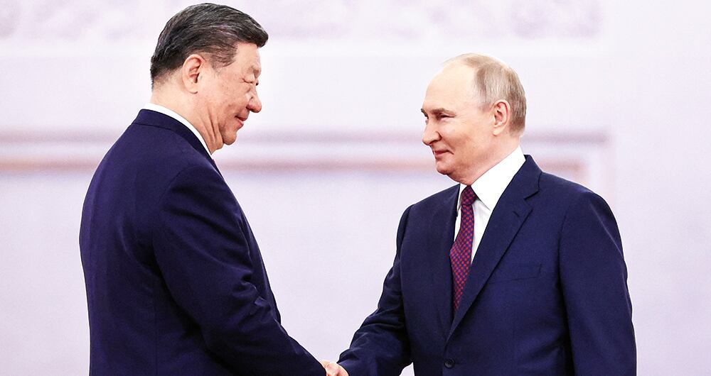 Los dos presidentes: Xi Jinping y Vladimir Putin, se reunieron en Moscú, en el marco de los 80 años del final de la Segunda Guerra Mundial.