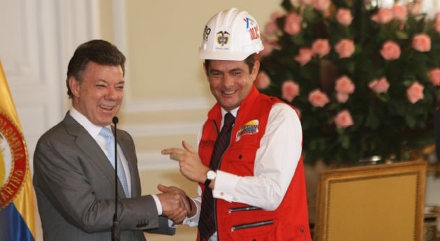 Durante la negociación de paz con las Farc, en el gobierno del presiente Juan Manuel Santos, Germán Vargas Lleras fue distante pero no fue crítico. 