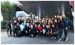 Selección Colombia femenina ya está en Perth