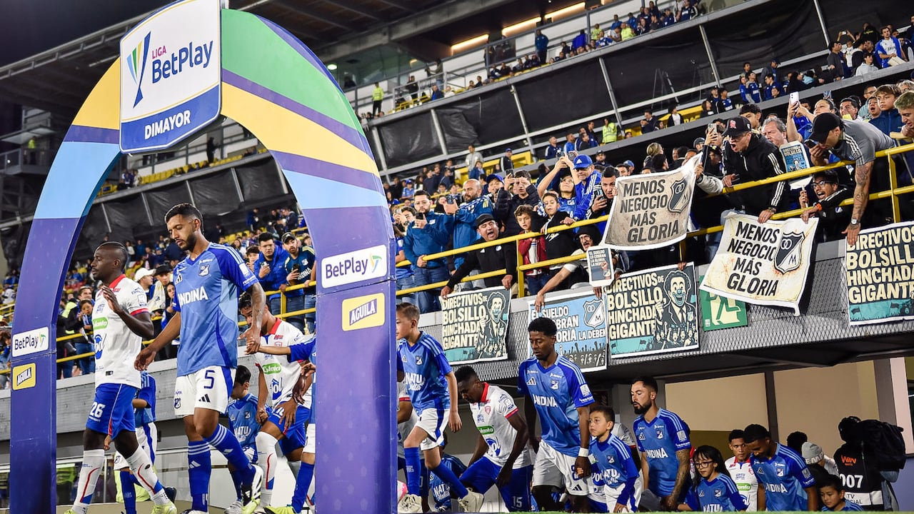 Bogotá. Agosto 20 de 2025. Millonarios FC enfrenta a Unión Magdalena, por encuentro válido de la Liga BetPlay II 2025 de la fecha 1, en el Estadio Nemecio Camacho El Campin. (Colprensa - Cristian Bayona).