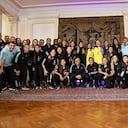 Presidente Gustavo Petro con la Selección Colombia femenina