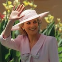 La princesa Diana fotografiada en enero de 1988 en Melbourne.