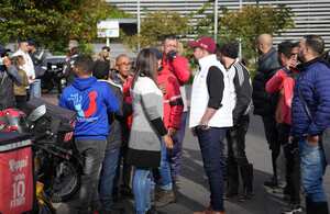 Ministerio de Trabajo salió a las calles, a inspeccionar las condiciones en las que trabajan los domiciliarios de Rappi.