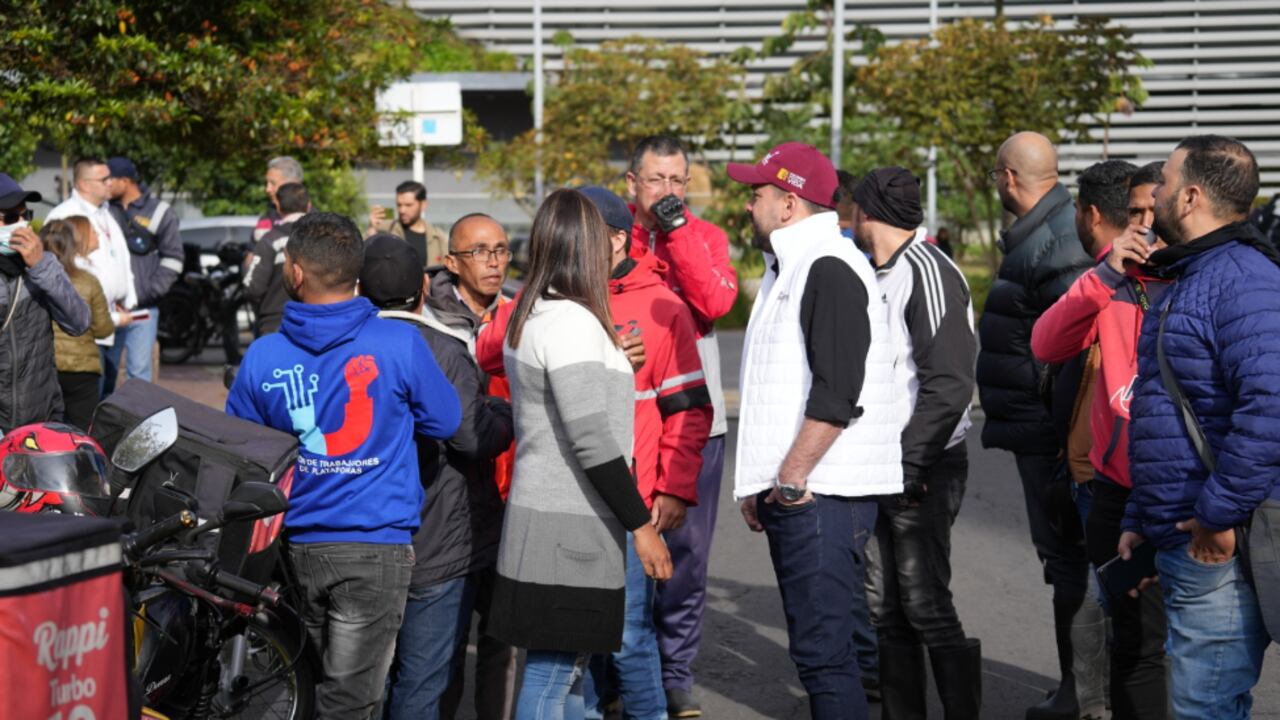 Ministerio de Trabajo salió a las calles, a inspeccionar las condiciones en las que trabajan los domiciliarios de Rappi.