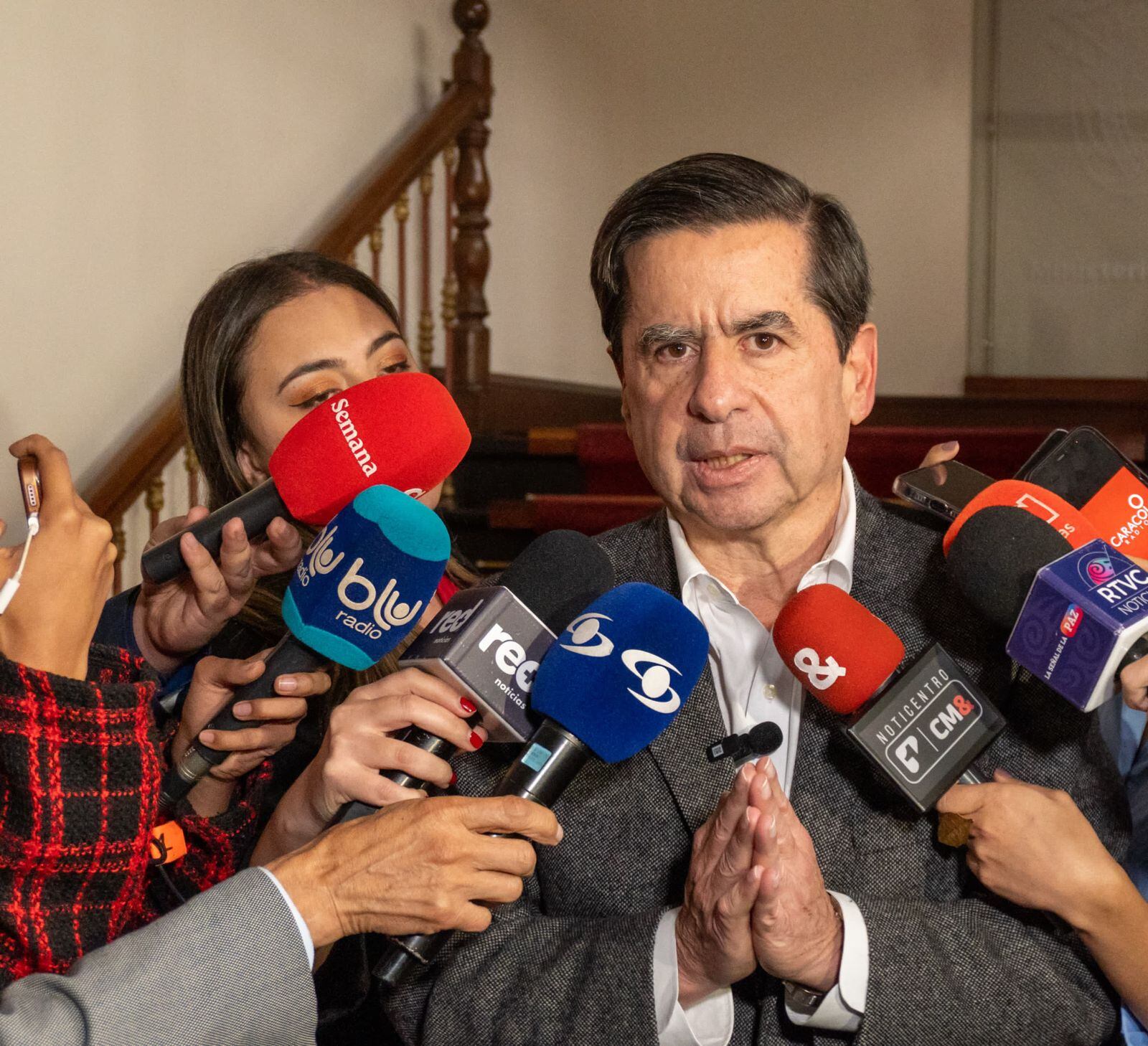 Juan Fernando Cristo, ministro del Interior.