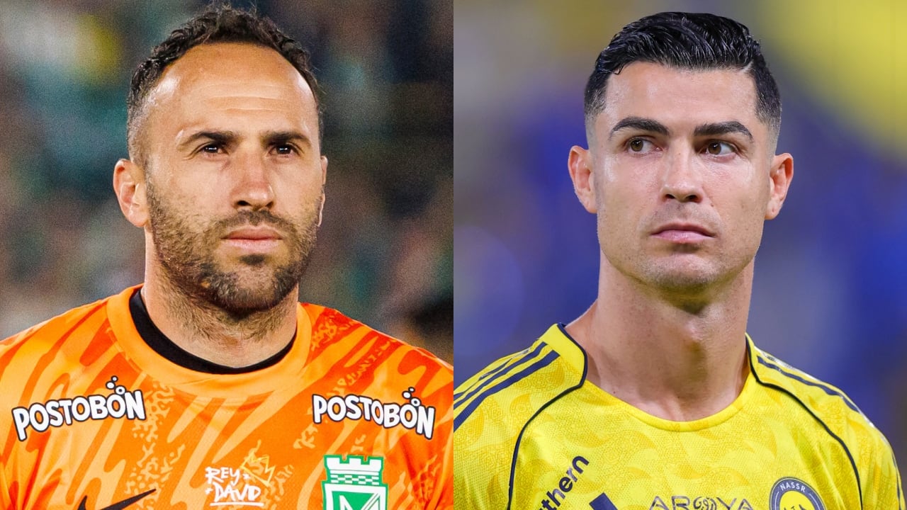 David Ospina y Cristiano Ronaldo compartieron equipo.