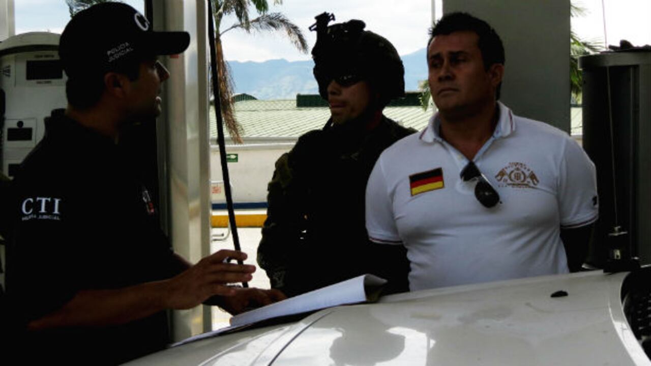 Este es Hugo Armando Valencia, alias 'Topo'.