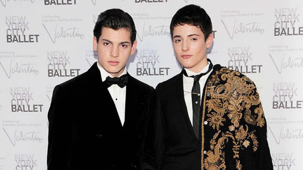 Peter y Harry Brant
