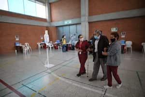 Vacunacion covid 3 edad
Coliseo del Tunal
Bogota 9 marzo 2021
Foto Esteban Vega La-Rotta