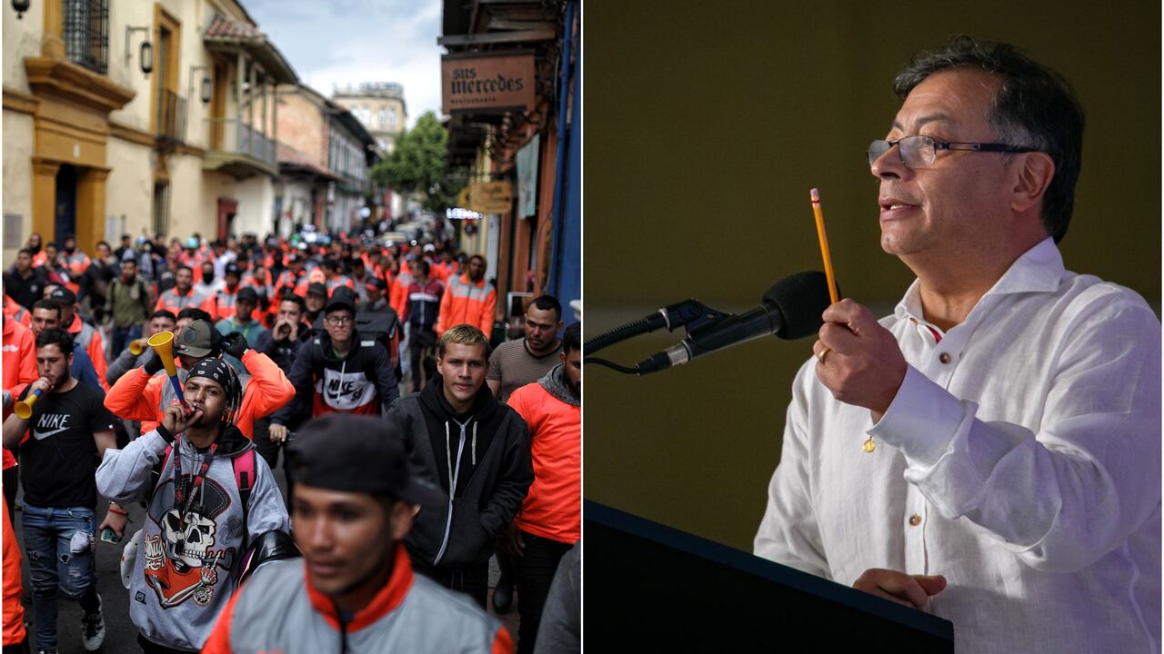 Presidente Gustavo Petro y Rappi.