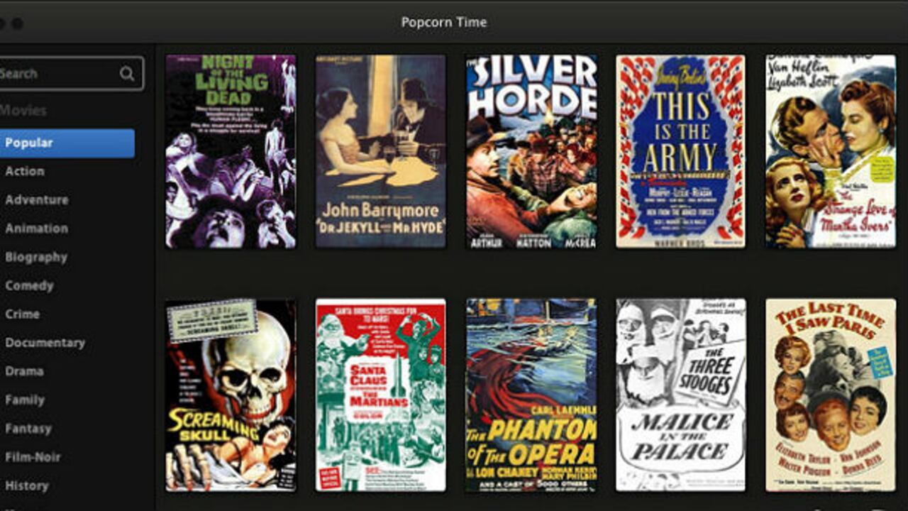 Es gratis y tiene más variedad de películas pirateadas.