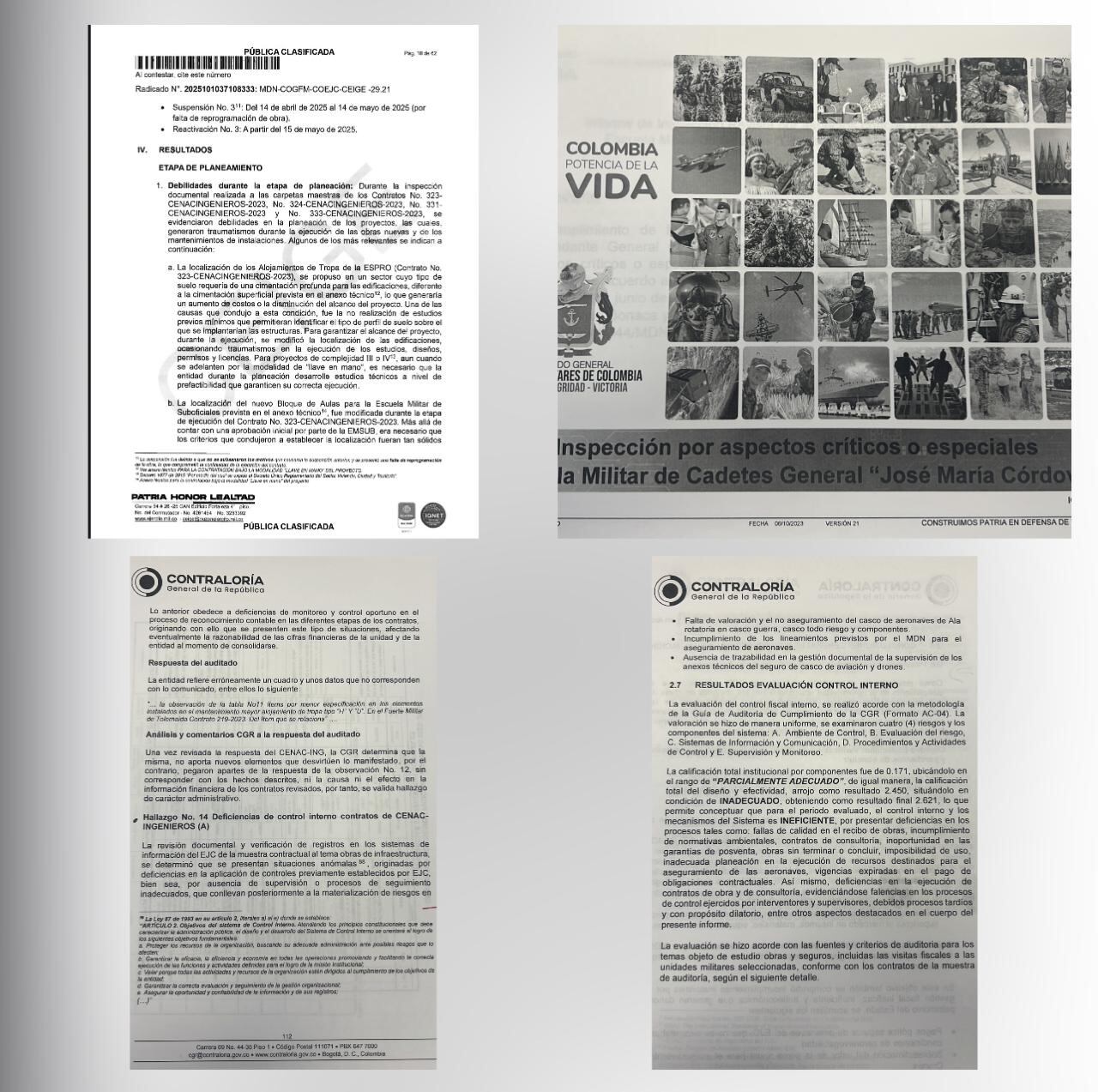 Decenas de documentos en poder de SEMANA, advierten de una peligrosa practica en el Comando de Ingenieros del Ejército y son las fallas en la planeación de proyectos que le valen millones a los colombianos.