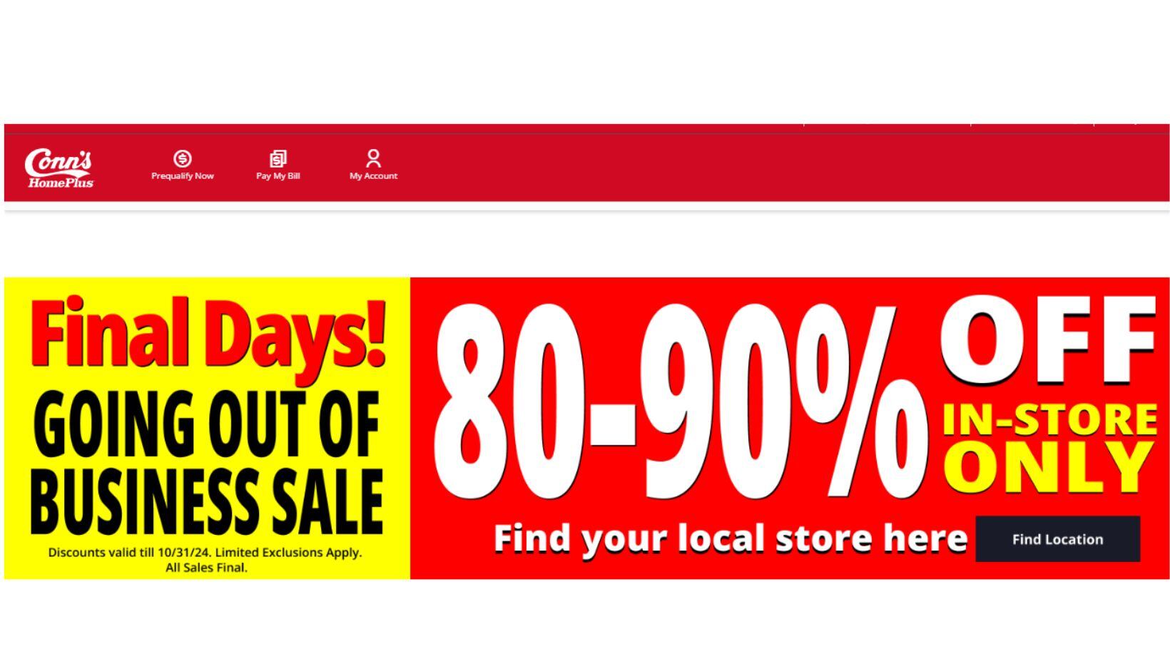 Cadena de outles que se declaró en quiebra liquidará sus productos; cerrará 170 sucursales