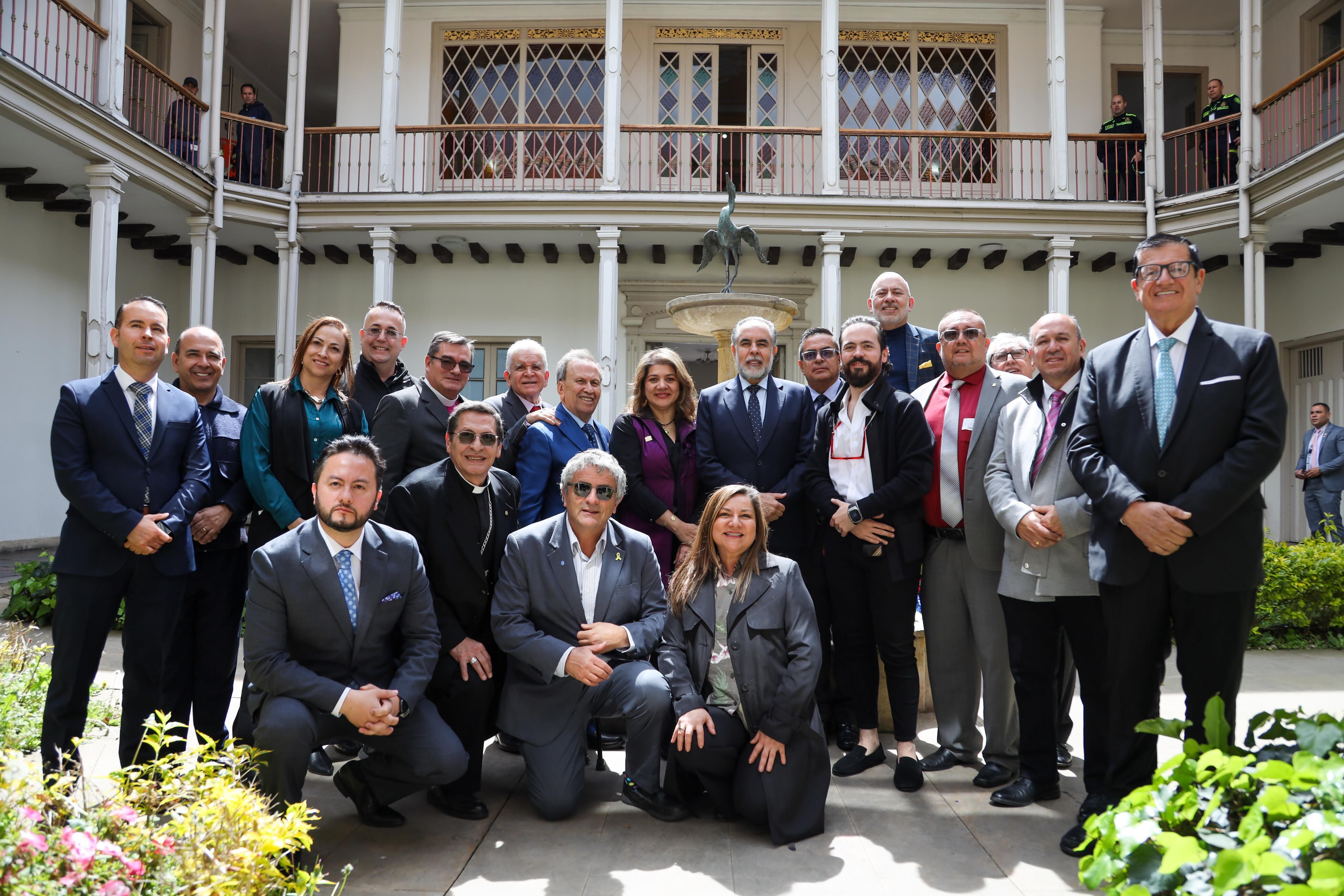 Reunión del Ministerio del Interior con sectores religiosos.