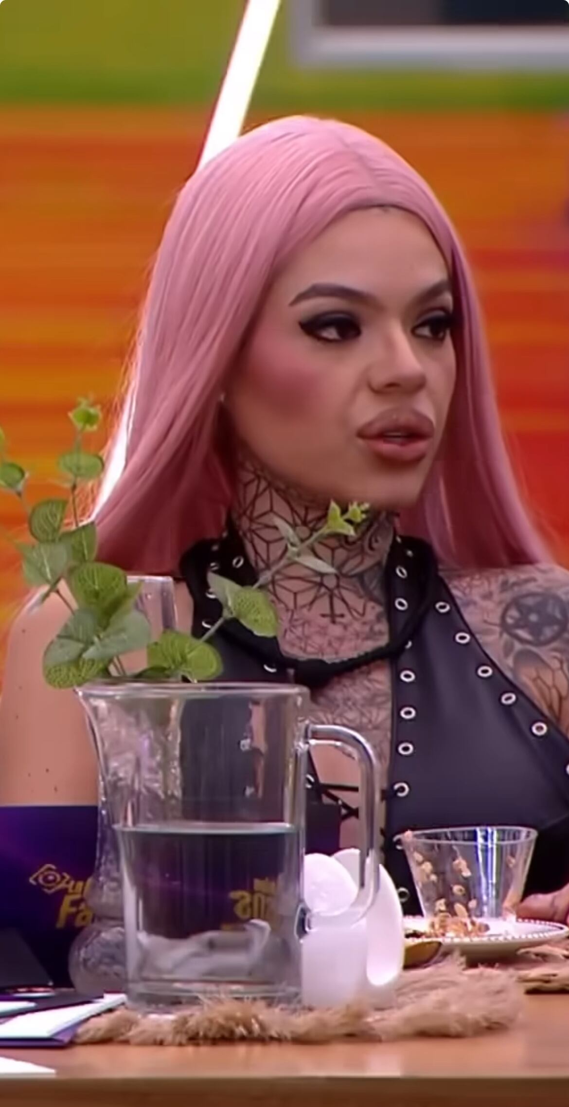 Melissa Gate en el brunch de 'La casa de los famosos'