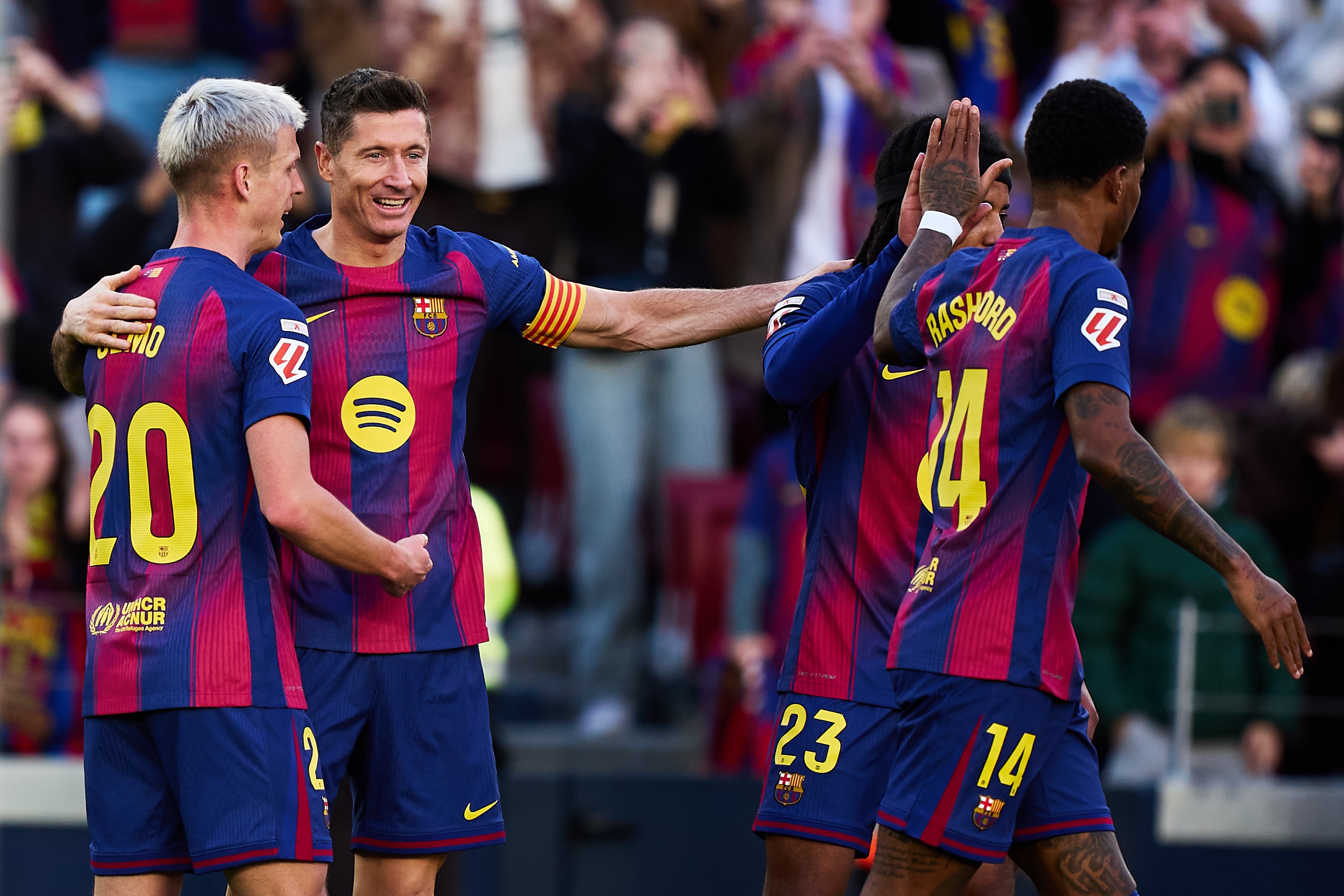 FC Barcelona y un sábado redondo en España.