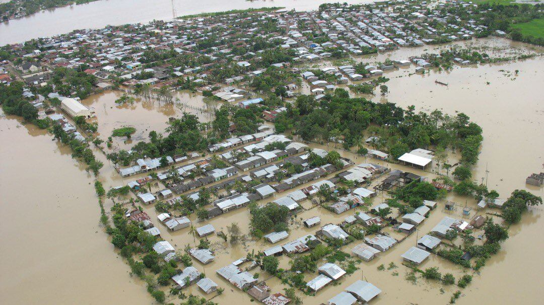 Las zonas de La Mojana y San Jorge están bajo el agua.