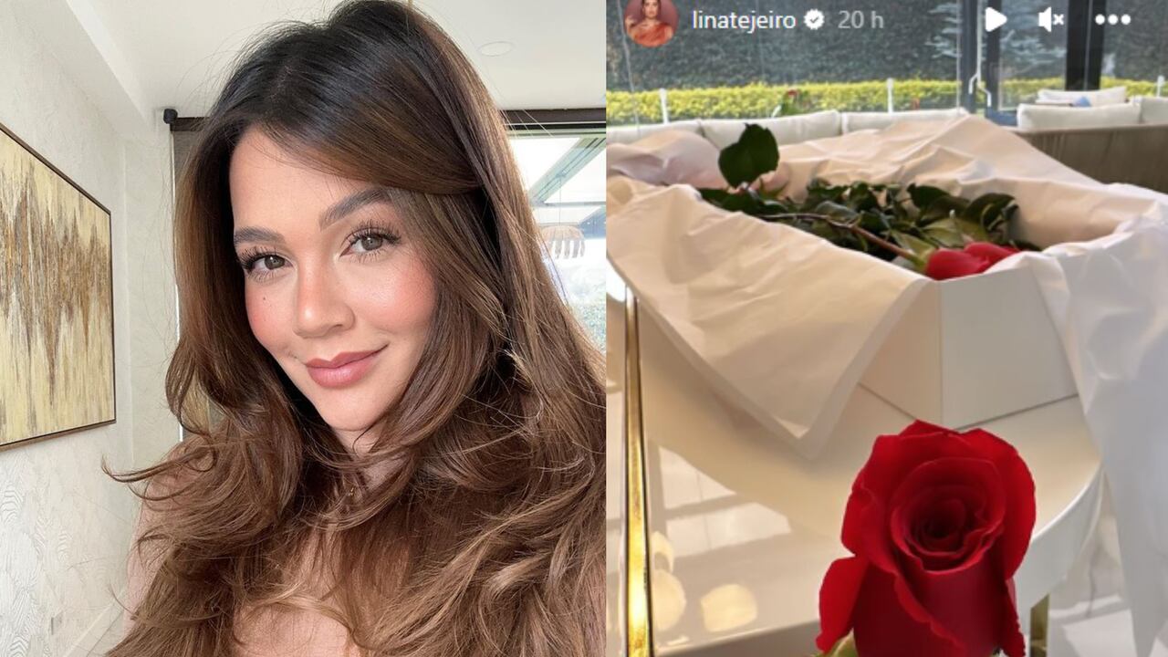 Lina Tejeiro sorprendió a sus seguidores luego de mostrar el inesperado regalo que le llegó.