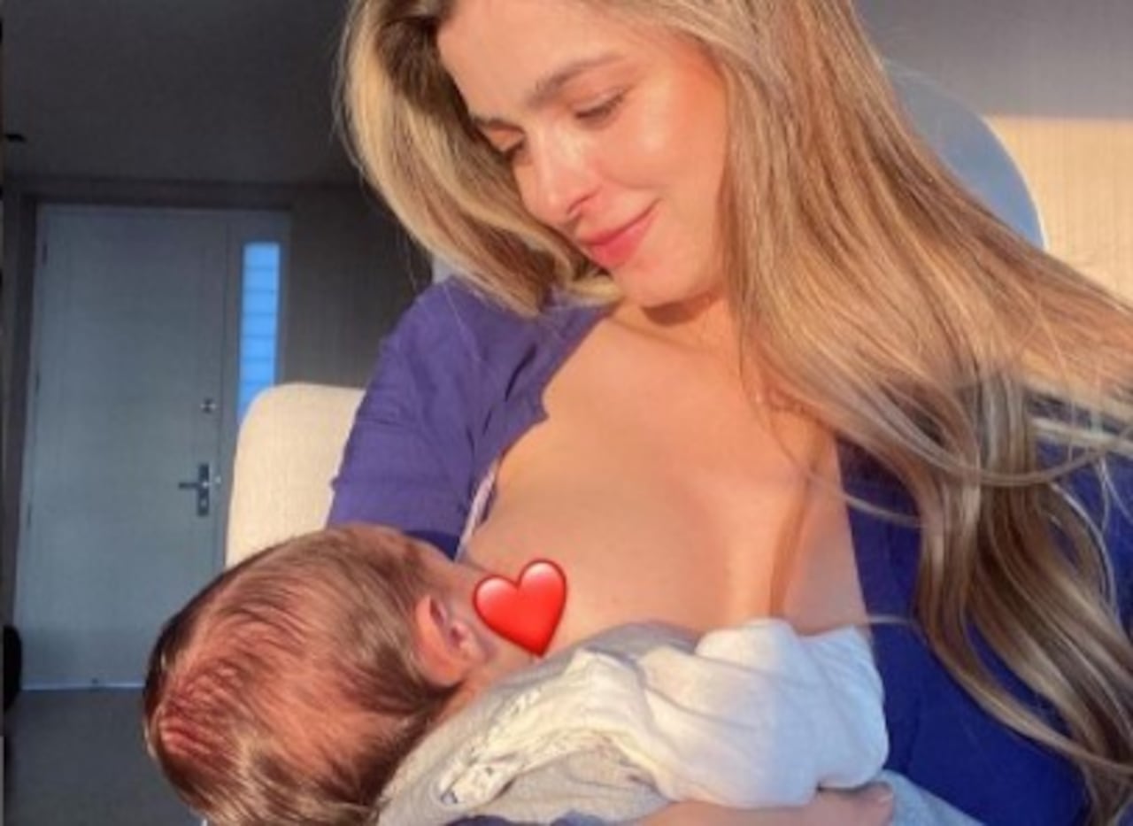 Cristina Hurtado contó momento que vivió con su bebé mientras estaba vacunándose contra la covid-19 - Semana