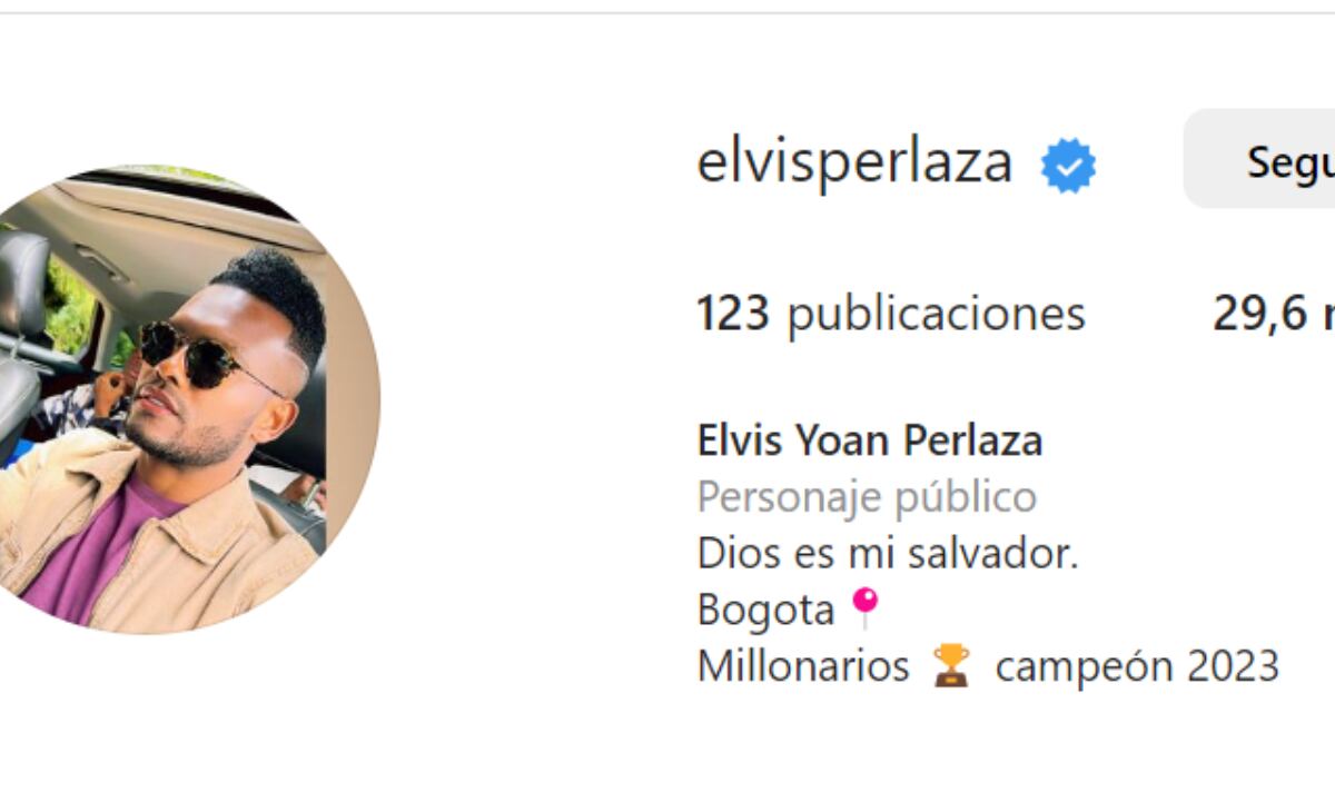 Elvis Perlaza se atrevió de nuevo a decir que Millonarios será campeón en 2023.