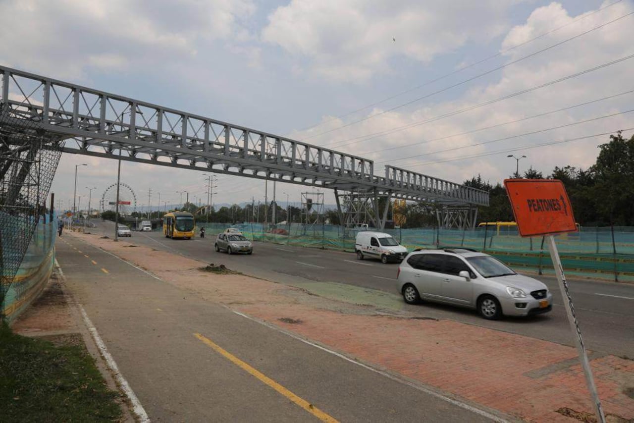 El ciclopuente conectará a Coldeportes con el Parque Simón Bolívar, garantizando una movilidad segura para peatones y ciclistas