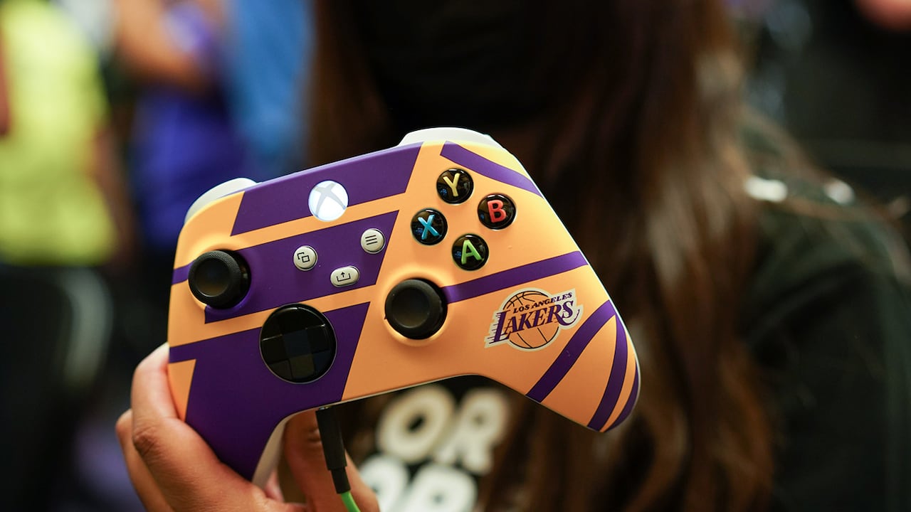 Edición especial del control de Xbox.