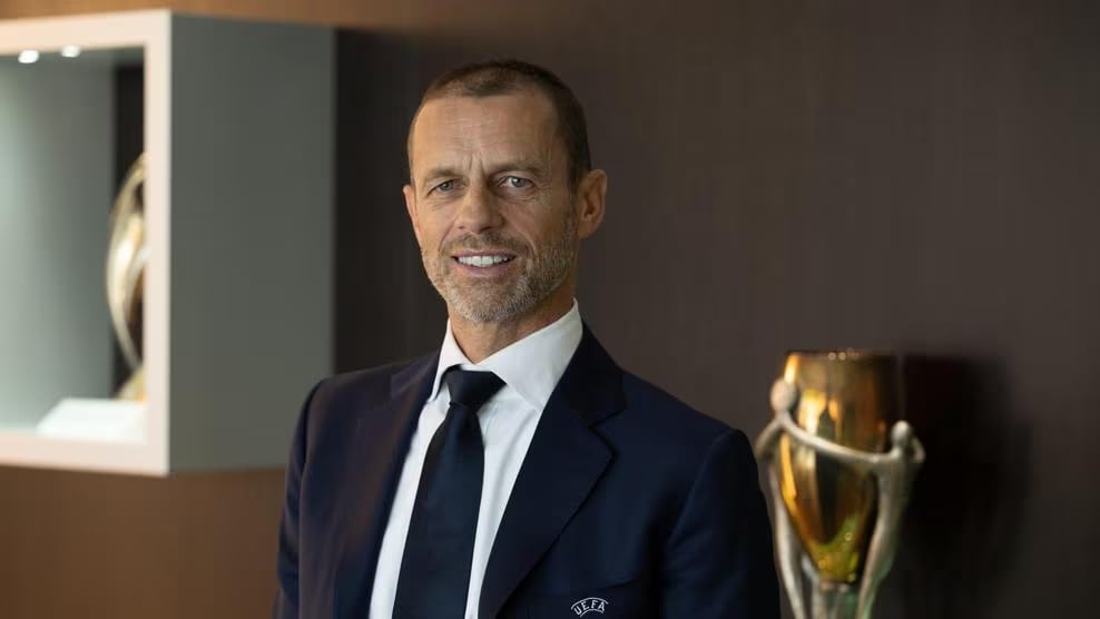 Aleksander Ceferin, presidente de la UEFA.