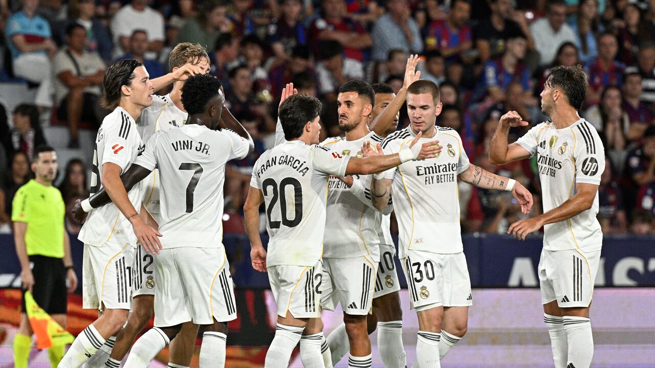 Jugadores del Real Madrid.