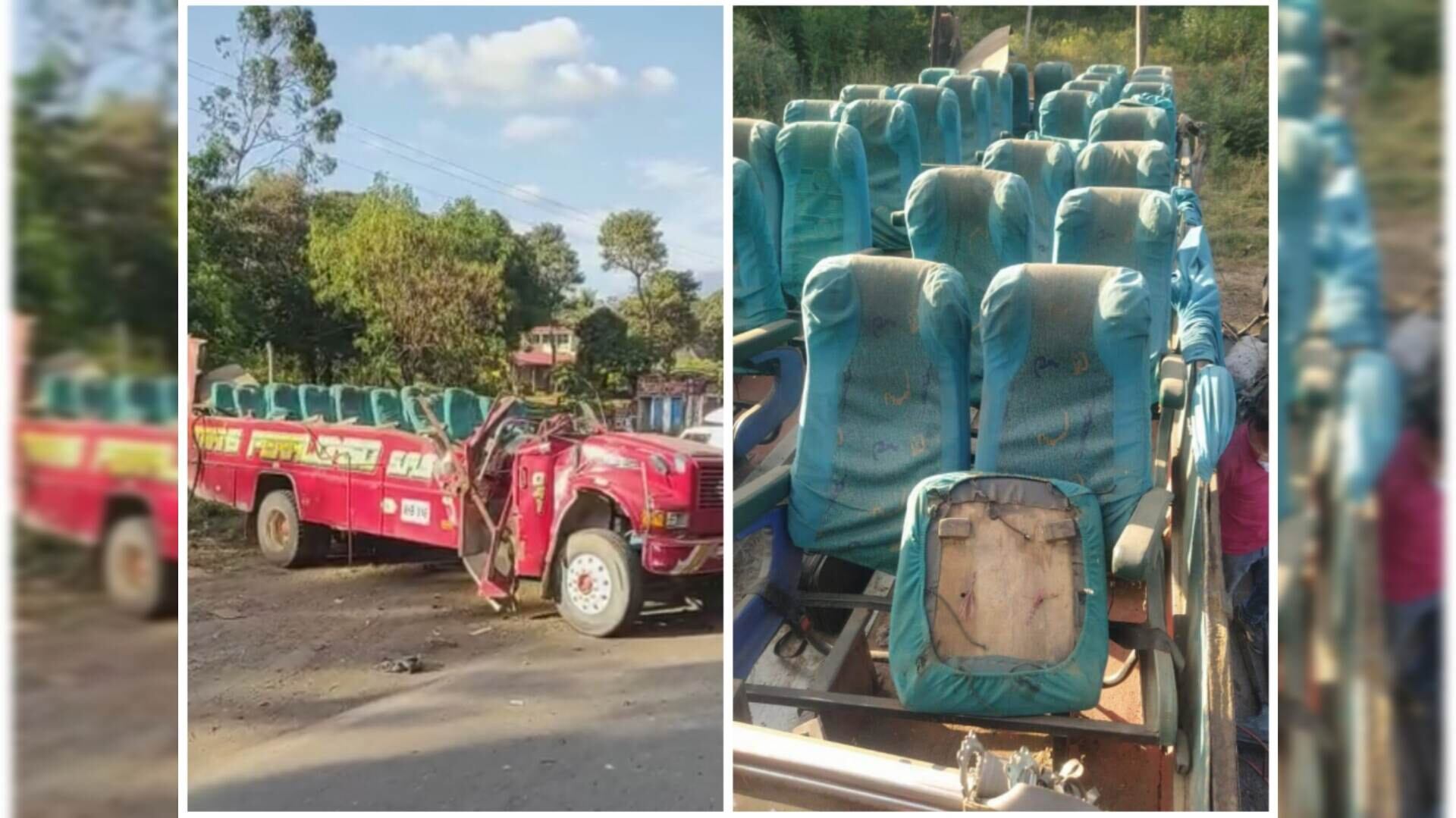 El conductor quiso adelantar un vehículo y perdió el control del mismo.