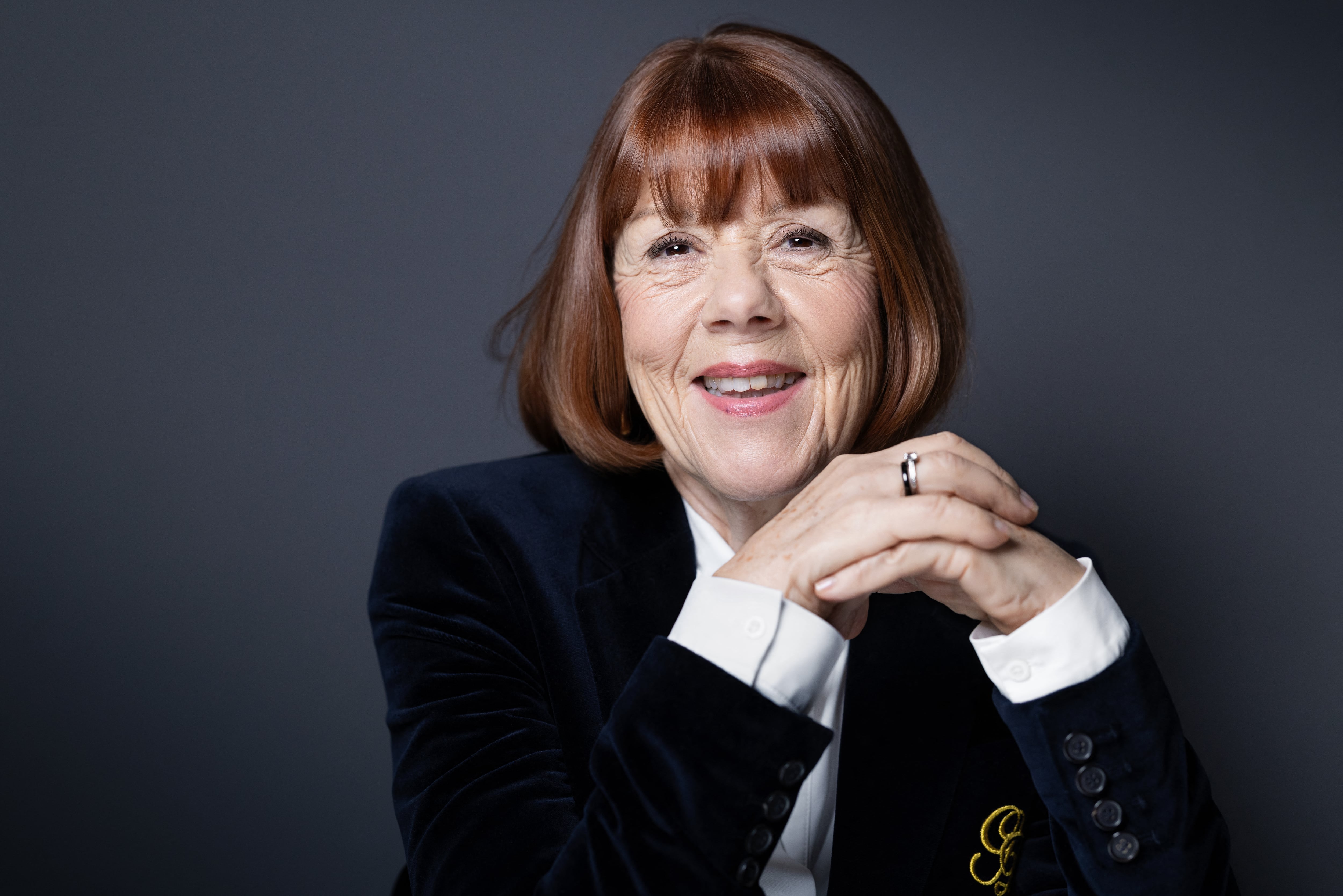 Gisele Pelicot posa durante una sesión de fotos en París el 4 de febrero de 2026.