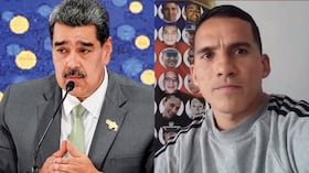 Nicolás Maduro y Ronald Ojeda