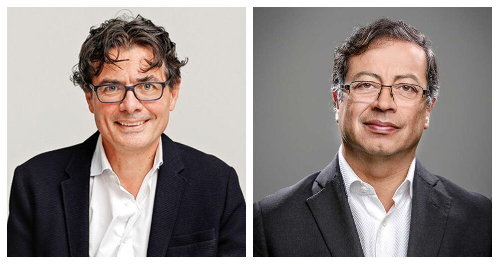 Alejandro Gaviria y Gustavo Petro.