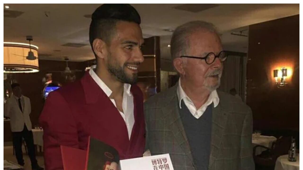 Fernando Botero y Radamel Falcao García