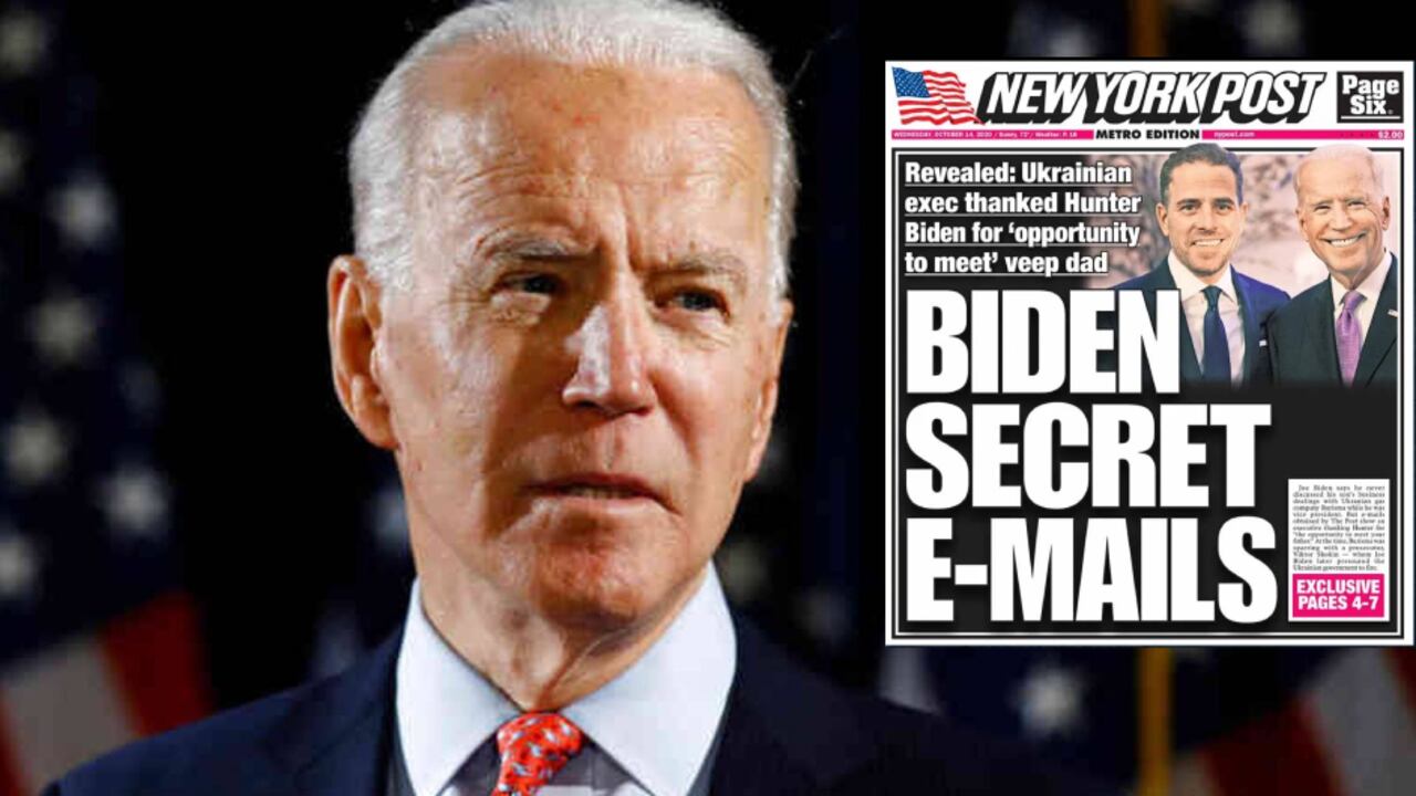 ¿Por qué Twitter y Facebook censuraron un artículo crítico contra Biden?