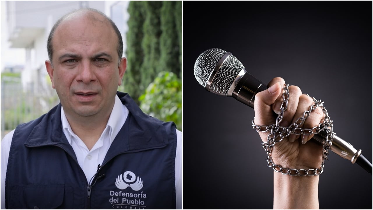 Defensor del Pueblo, Carlos Camargo, sobre censura a la prensa en Colombia.