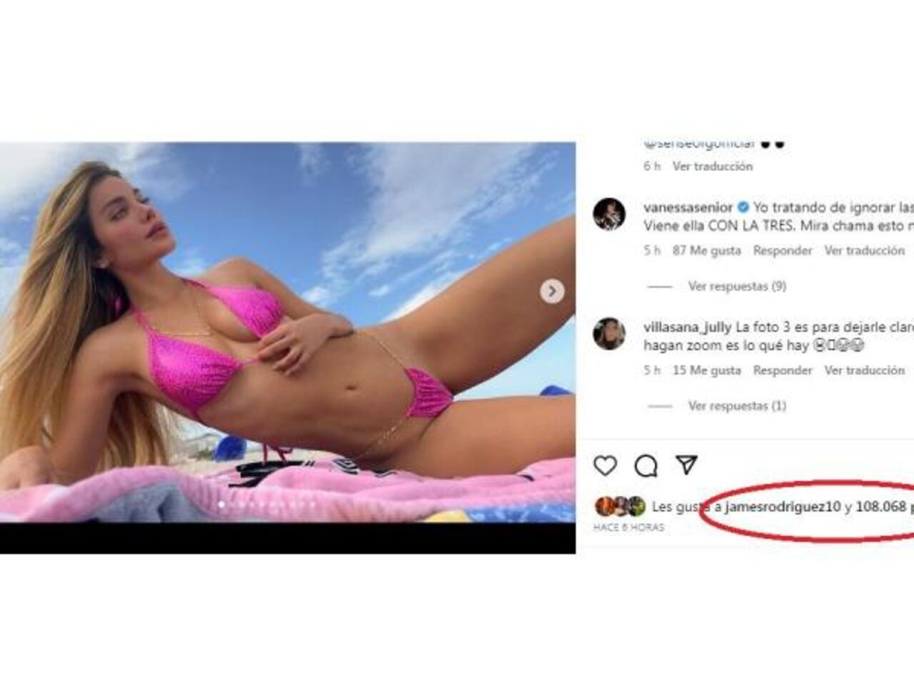 Aleska Génesis es una modelo venezolana a la que relacionan con James Rodríguez