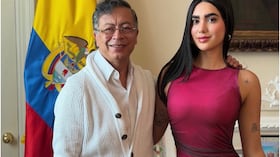 Gustavo Petro y Gabriela Muñoz