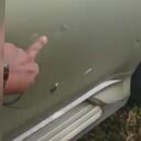 Así fue baleada camioneta en la que se movilizaban la lidereza afro Beatriz Mosquera y su nieta en Arauca.