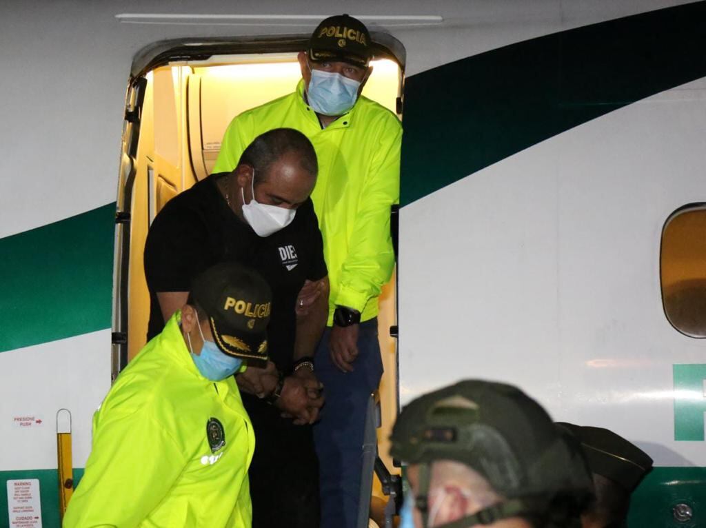 Arribo de alias Otoniel a Bogotá