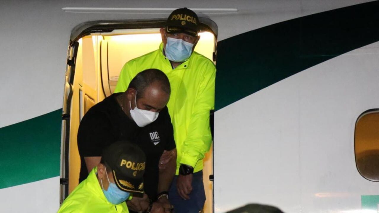 Arribo de alias Otoniel a Bogotá