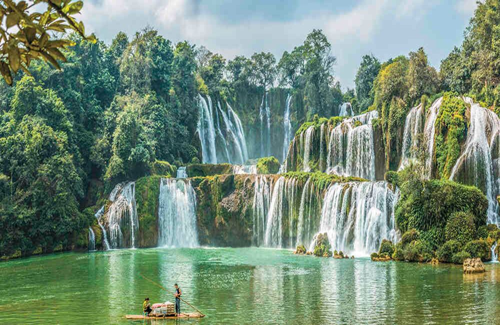 Las cataratas Detian se encuentran en la frontera de China con Vietnam. Son catalogadas como unas de las más bellas del mundo. Foto: Mario Pedraza.