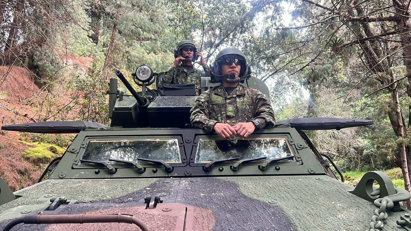 Patrullajes del Ejército Nacional de Colombia.