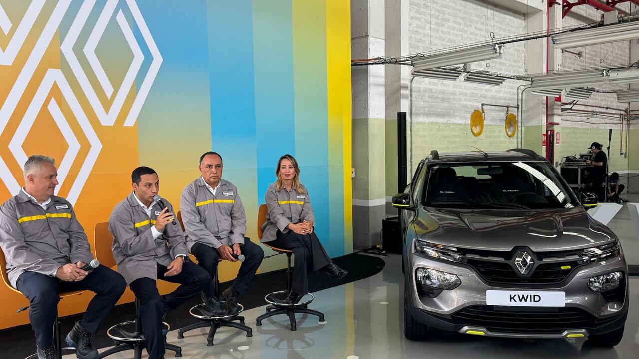 Renault presentó el primer Kwid ensamblado en Colombia