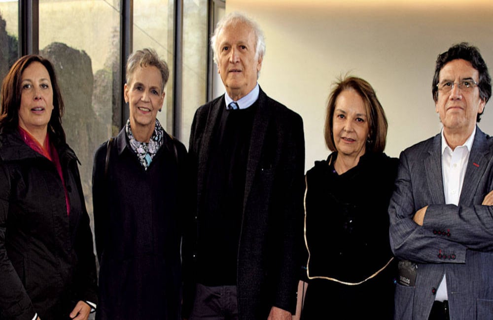 Siela Maximova, Lucy Wartenberg, Isaac Dyner, Esperanza Ramírez y Fernando Viviescas. 