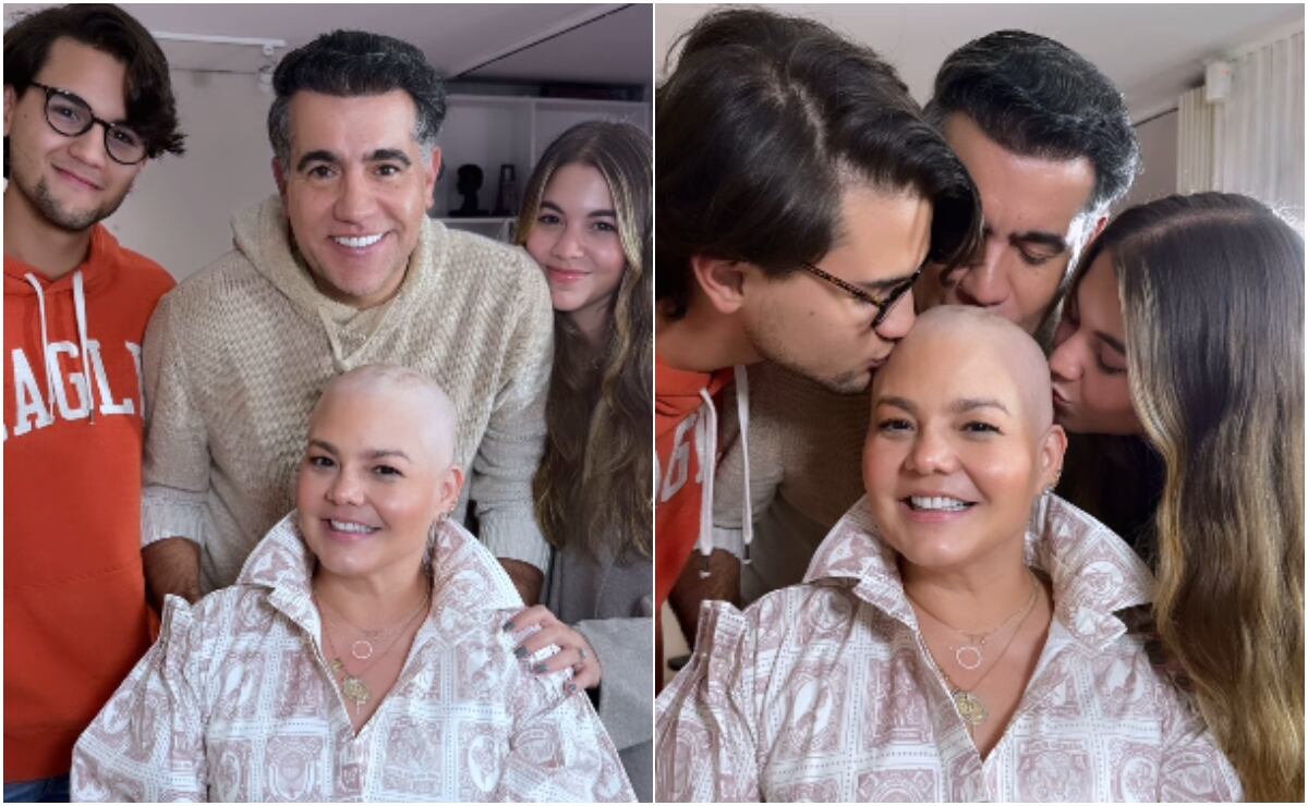 Paulina Ceballos, esposa y mánager de Carlos Calero, fue diagnosticada con cáncer de seno y su familia ha sido su gran apoyo para sobrellevar la enfermedad.